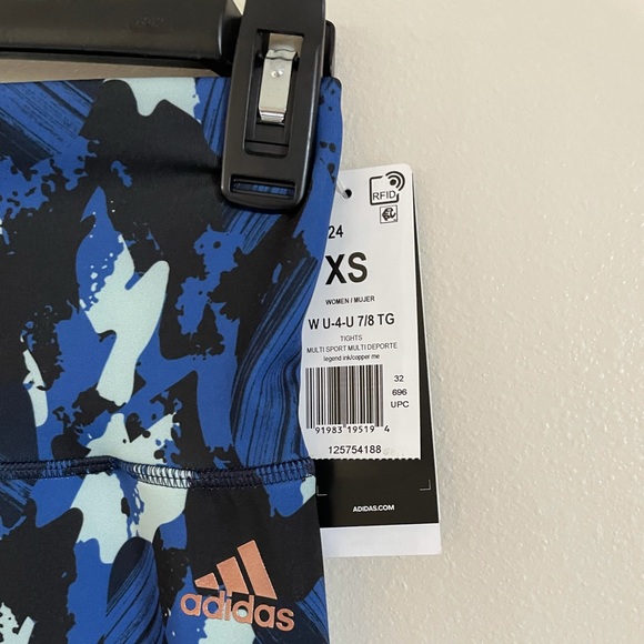 NWT Adidas 7/8 Legend Training Tights XS - Picture 11 of 13